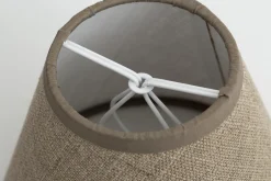 Clips, Abat-Jour, Naturel, Conique, 14 Cm