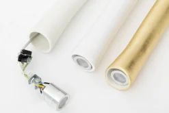 Cooper, Lampe A Suspension, Blanc Brillant