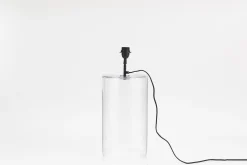 Cypri, Lampe De Table, Verre, Noir, L