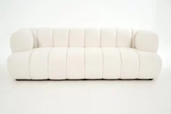 Dallas, Canape, Blanc, Boucle, 3 Places