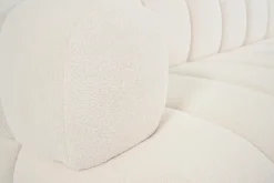 Dallas, Canape, Blanc, Boucle, 3 Places