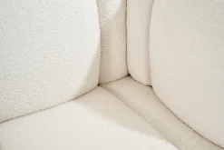 Dallas, Canape, Blanc, Boucle, 3 Places