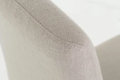 Dalya, Chaise, Bouleau, Lin Blanc Casse