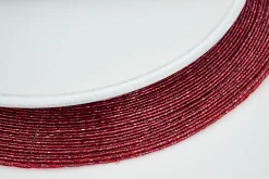 Delvin, Set De Table, Perles, Rouge