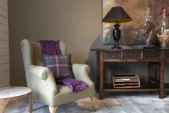 Einstein, Plaid, Violet