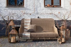 Ellis, Lanterne, Fer Et Verre, Rouille, Xl