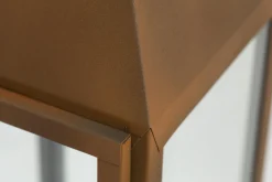 Ellis, Lanterne, Fer Et Verre, Rouille, Xl