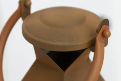 Ellis, Lanterne, Fer Et Verre, Rouille, Xl