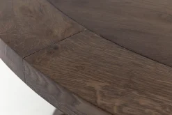 Forino, Table A Manger, Chene Fume, Ronde, 110 Cm