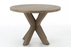 Forino, Table A Manger, Chene Patine, Ronde, 110 Cm