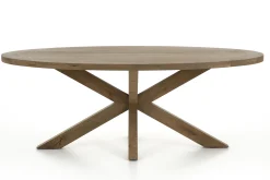 Forino, Table A Manger, Chene Patine, 210 Cm, Modele 2