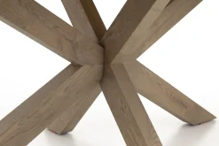 Forino, Table A Manger, Chene Patine, 210 Cm, Modele 2