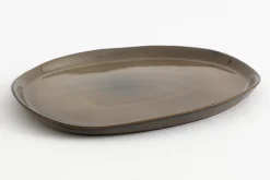Forme, Assiette, Kaki, 28,5Cm