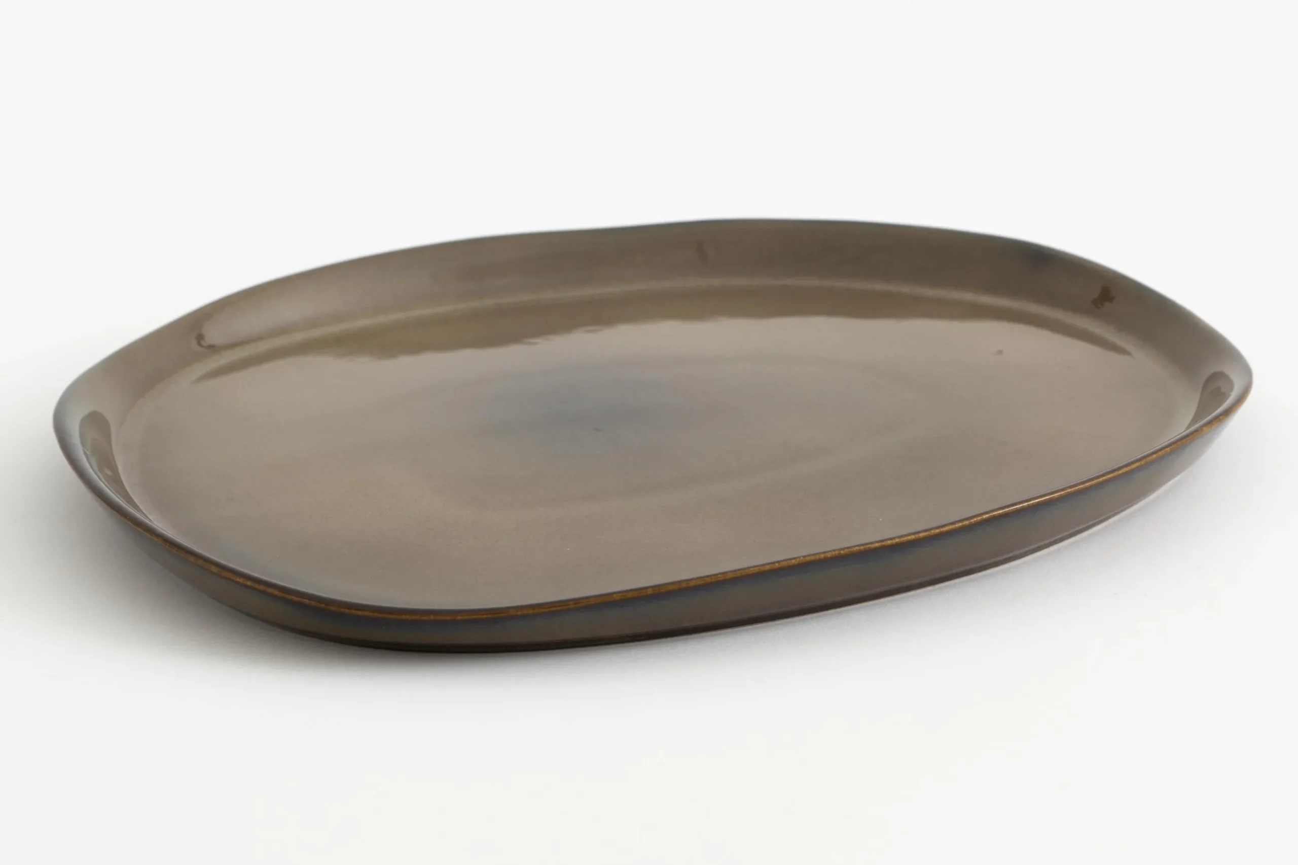 Forme, Assiette, Kaki, 28,5Cm