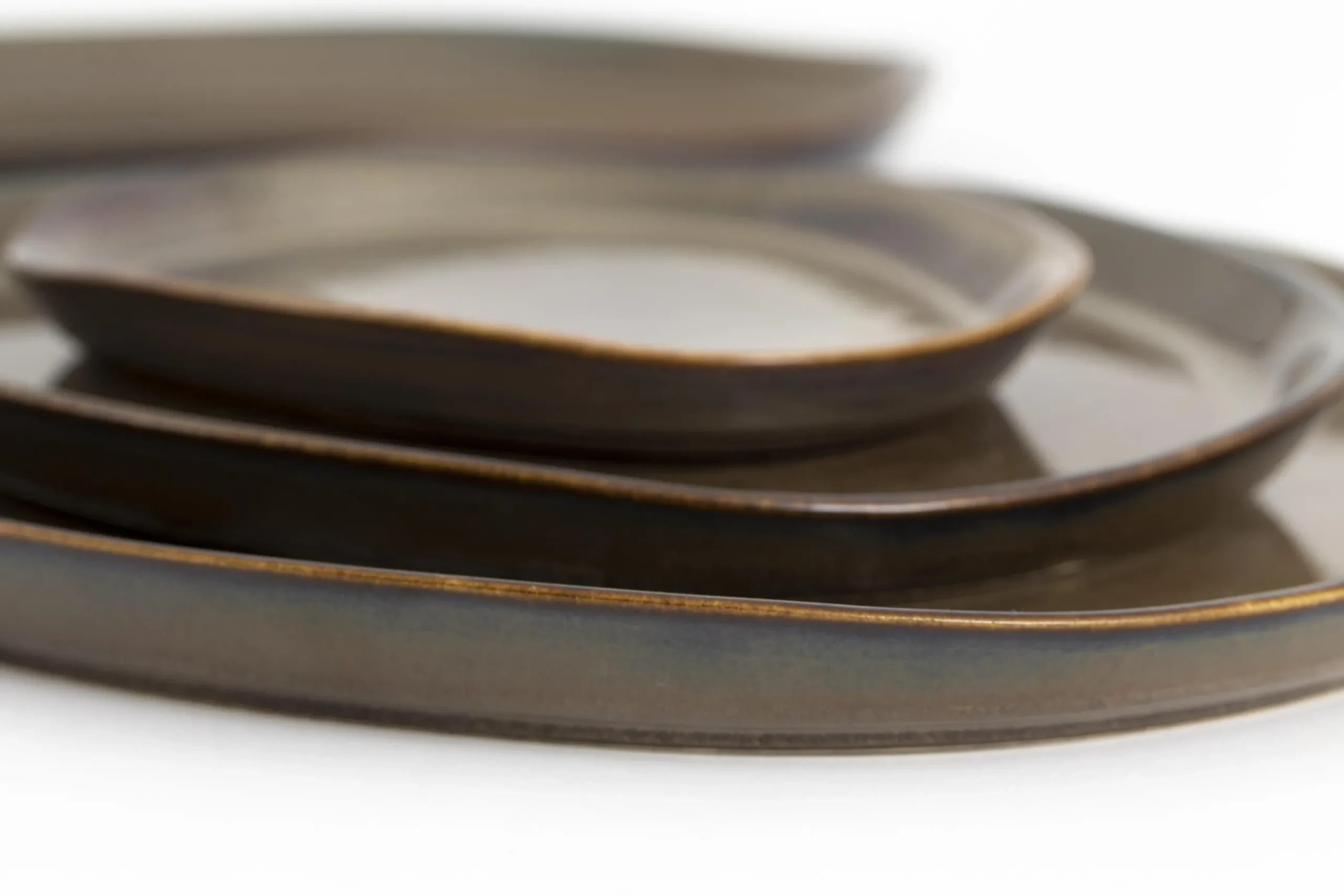 Forme, Assiette, Kaki, 28,5Cm