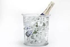 Gelman, Refroidisseur A Vin, Verre, Souffle A La Bouche