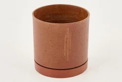 Gregg, Jardiniere, Rouille, Avec Soucoupe, M