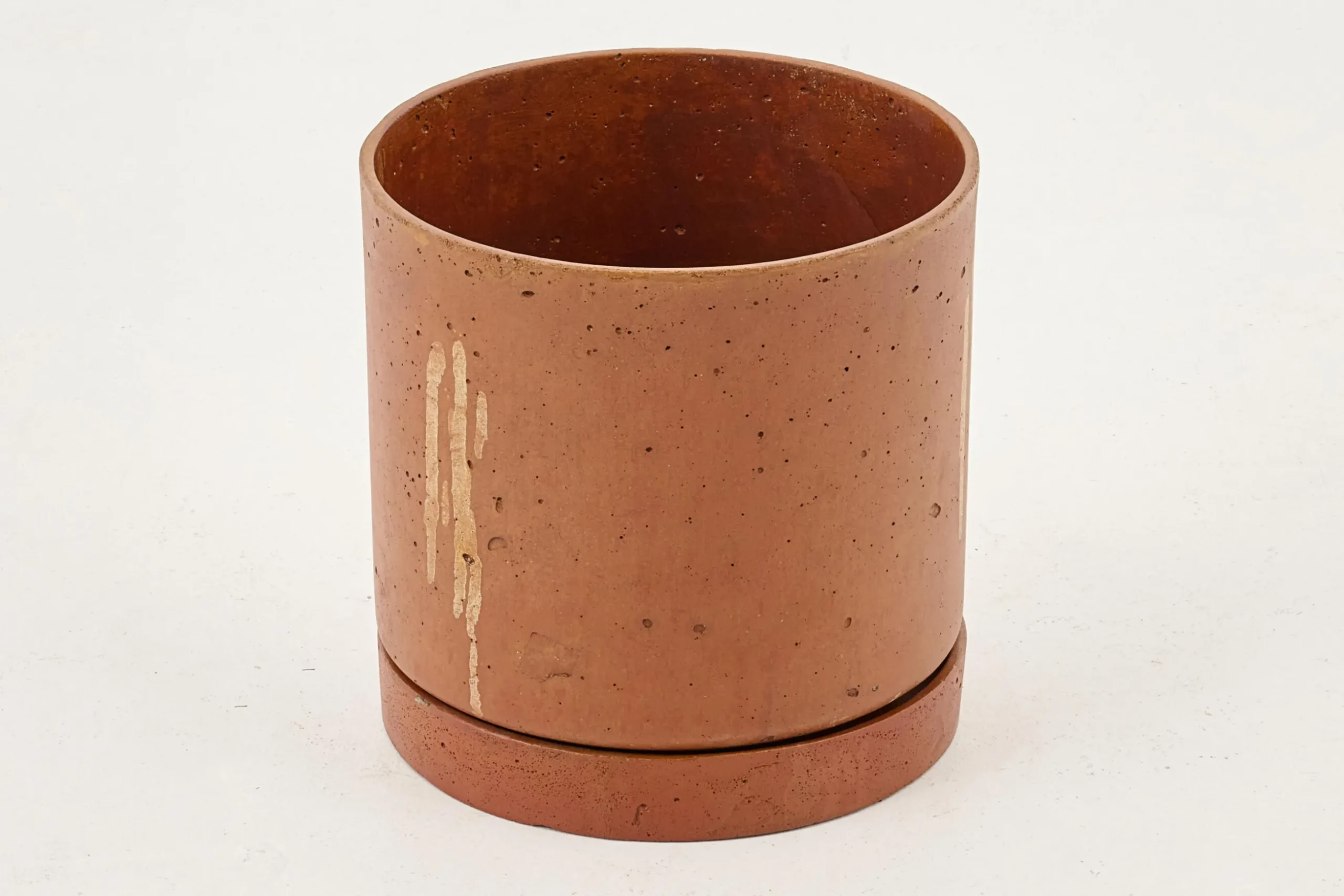 Gregg, Jardiniere, Rouille, Avec Soucoupe, S