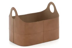 Hanan, Panier, Cuir, Ovale