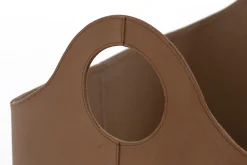 Hanan, Panier, Cuir, Ovale