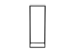 Isaac, Support, Metal, Noir, H 75 Cm