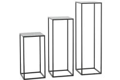 Isaac, Support, Metal, Noir, H 75 Cm