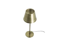 Itai, Lampe De Table Avec Abat-Jour, Laiton