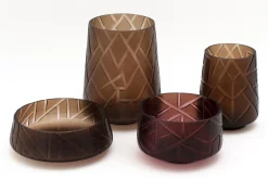 Jelger, Bol, Verre, Fumee/Mauve, S