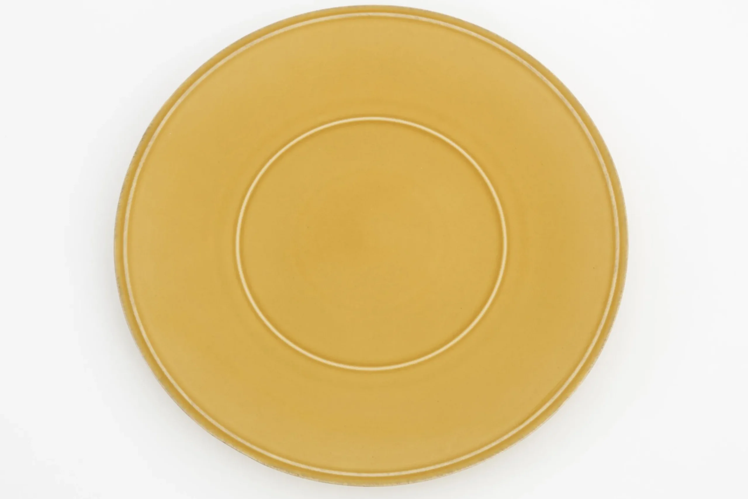 Jille, Assiette, Ceramique, Ocre, 34Cm