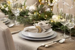 Jille, Assiette Creuse, Ceramique, Blanc