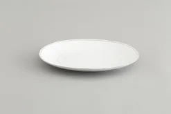 Jille, Assiette De Service, Ceramique, Blanc, 30Cm