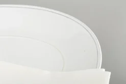 Jille, Assiette De Service, Ceramique, Blanc, 30Cm