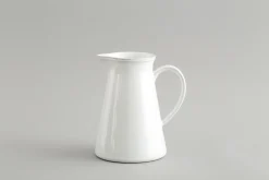 Jille, Pichet, Ceramique, Blanc, 1,5L