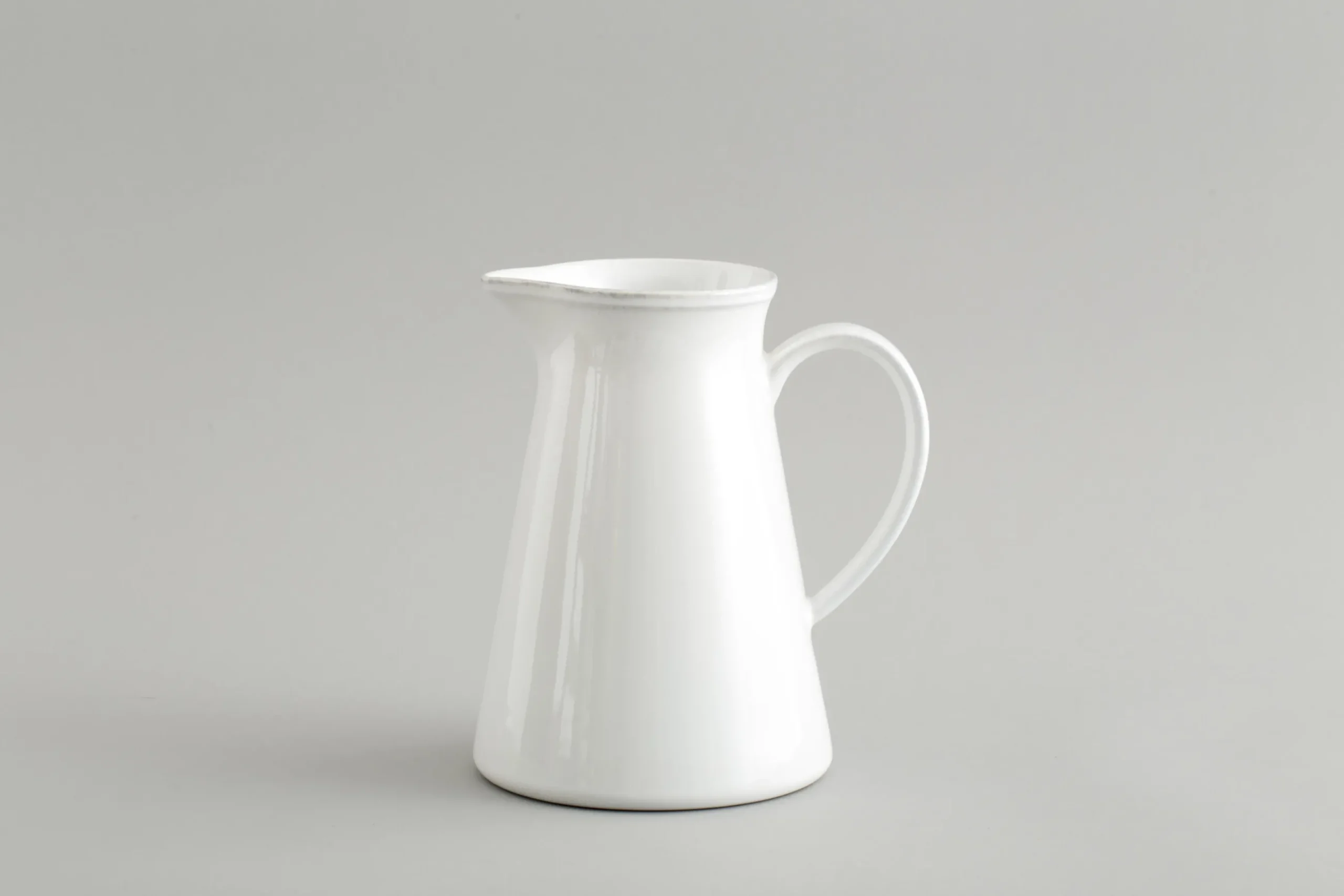 Jille, Pichet, Ceramique, Blanc, 1,5L