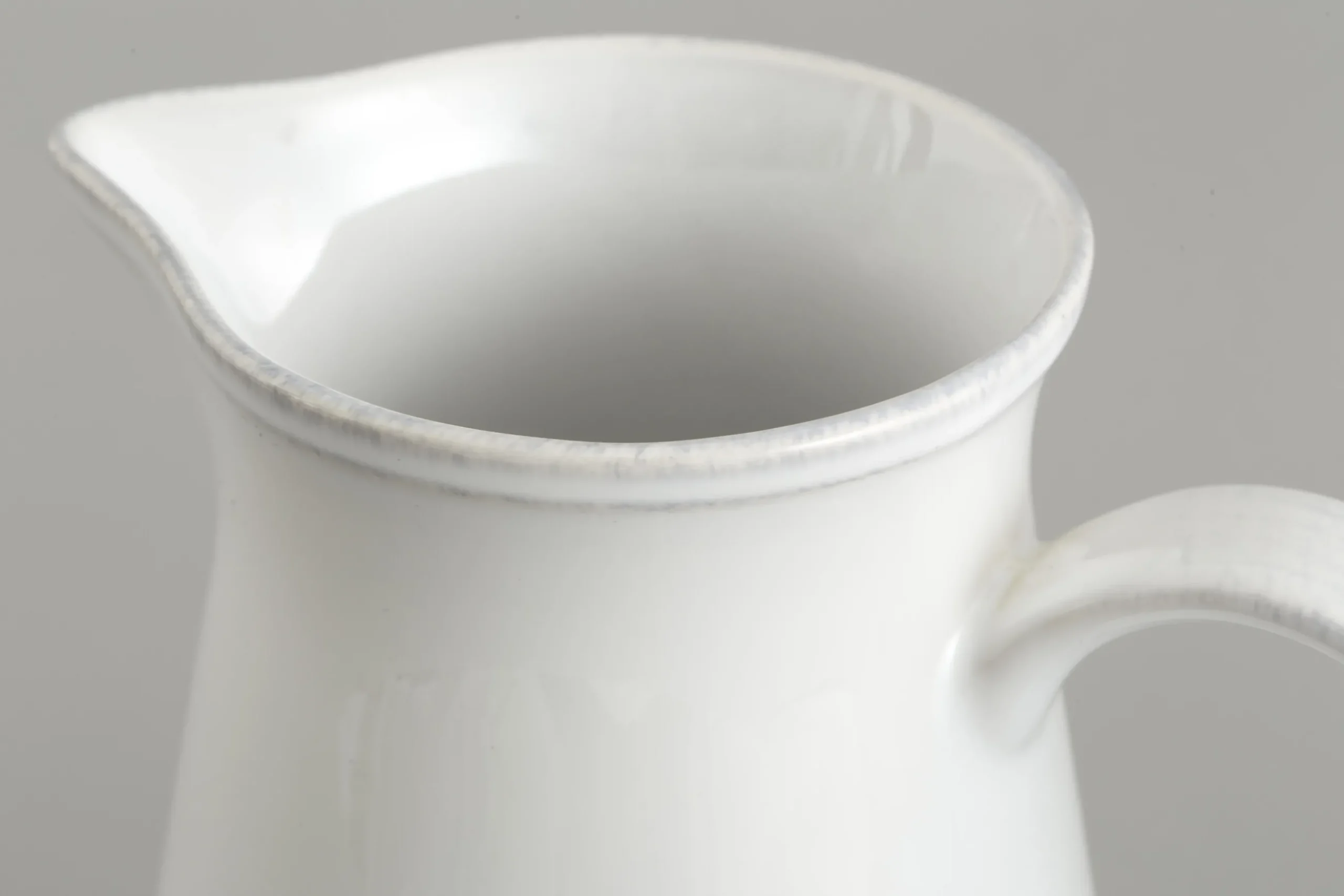 Jille, Pichet, Ceramique, Blanc, 1,5L