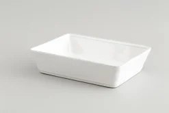Jille, Plat A Four, Ceramique, Blanc, 30Cm