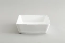 Jille, Plat A Four, Ceramique, Blanc, 35Cm