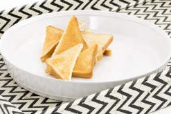 Jille, Plat A Gateau, Ceramique, Blanc, 30Cm