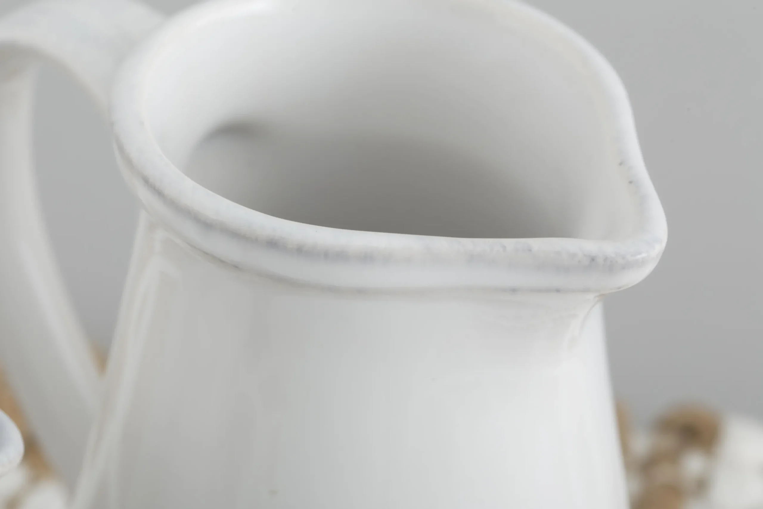 Jille, Pot A Lait, Ceramique, Blanc, 300Ml