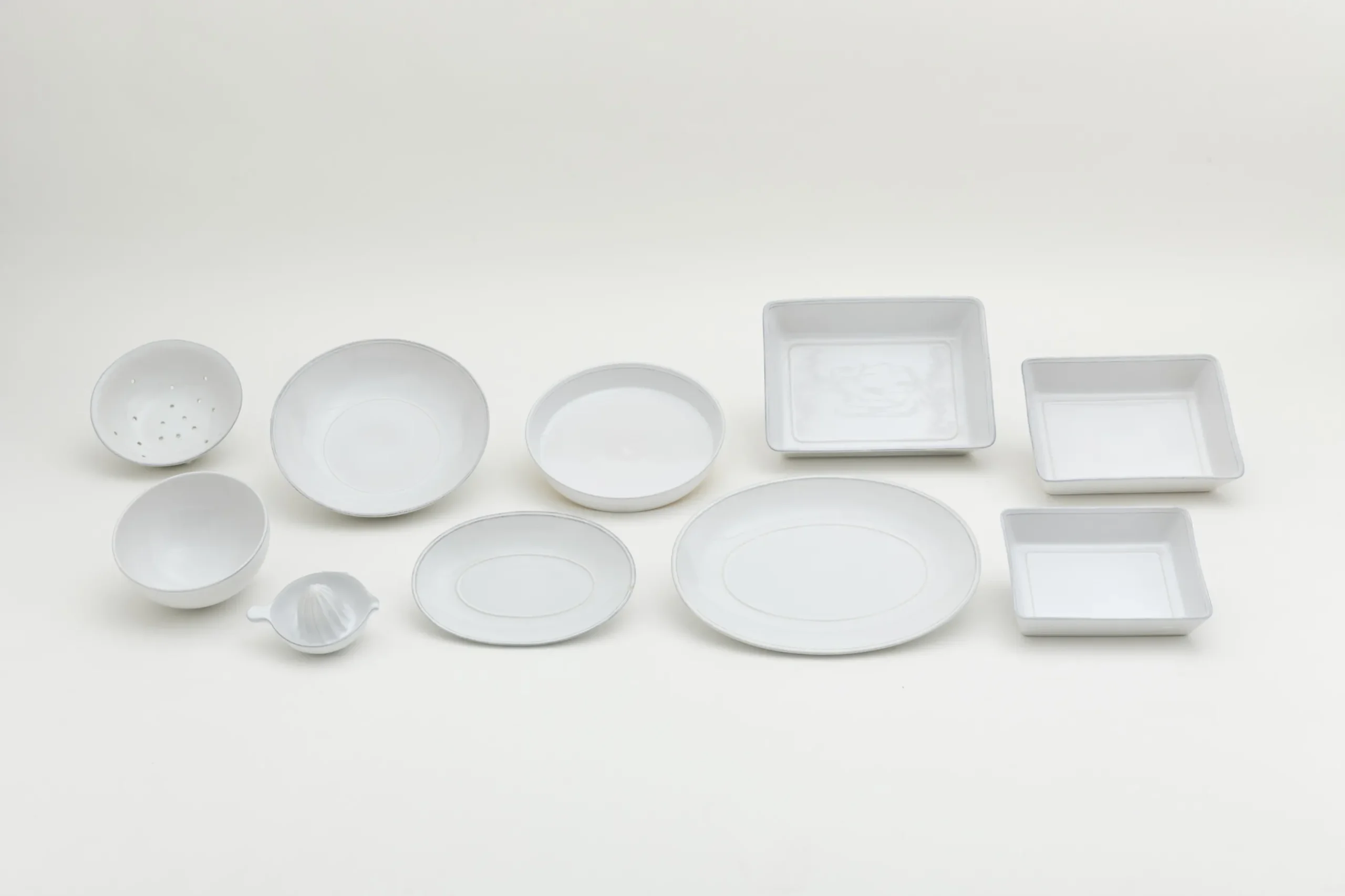 Jille, Saladier, Ceramique, Blanc, 21Cm