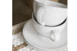 Jille, Tasse Et Soucoupe, Ceramique, Blanc, S, 50Ml