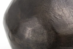 Jiven, Vase, Metal, Noir