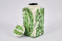 Judor, Potiche, Vert/Blanc