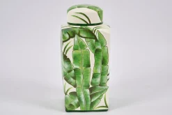 Judor, Potiche, Vert/Blanc