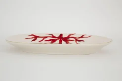 Kao, Assiette De Service, Corail, Ovale