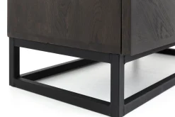 Lana, Armoire, Brun Fonce, 2 Portes