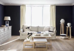 Larsson, Commode, 9 Tiroirs, Finition Antique