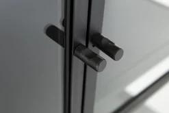 Laurance, Vitrine, Noir, Metal, 2 Portes