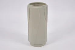 Laurena, Vase, Ceramique, Gris, L