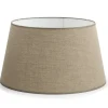 Lindro, Abat-Jour, Naturel, Cylindre, 45 Cm